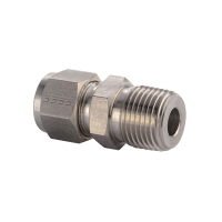 Racord Instrumentatie Parker Drept A-LOK Inox Teava Metric - Filet Exterior NPT seria MSC-N